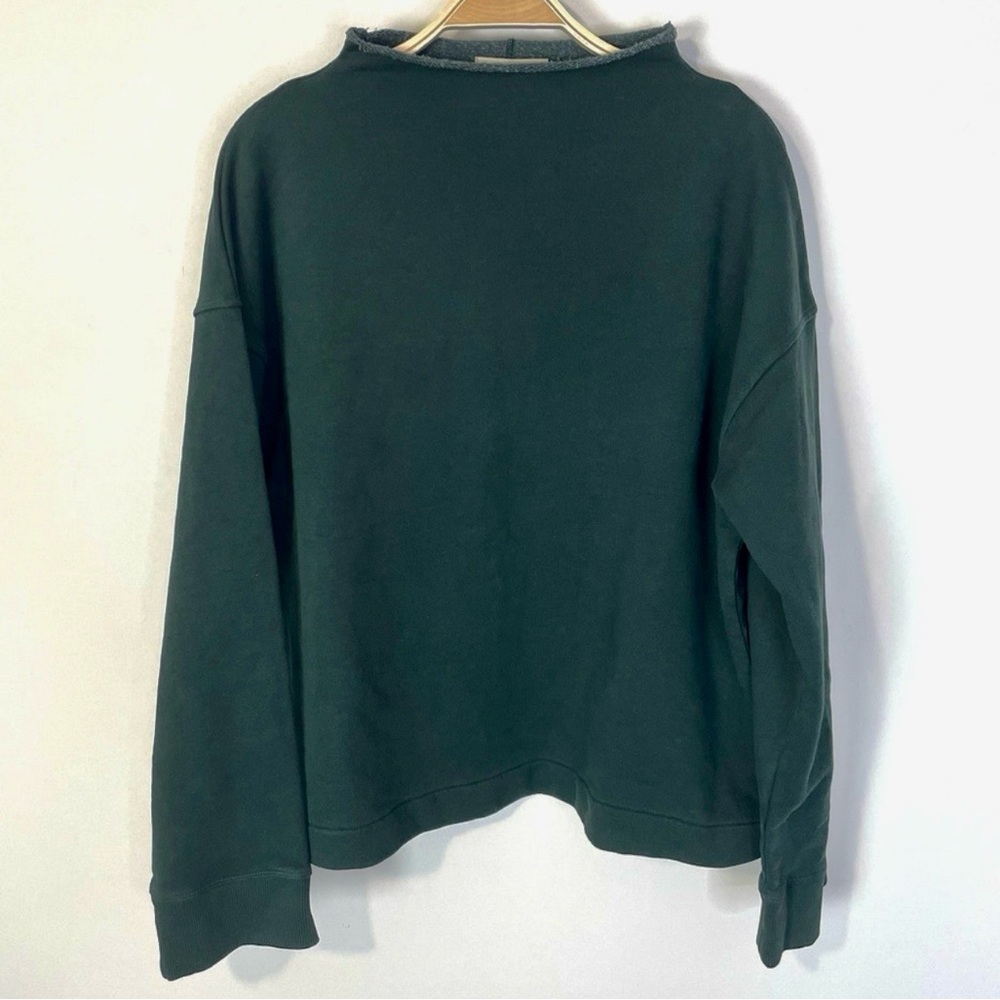 Madewell Mock Funnel neck Sweatshirt-LG